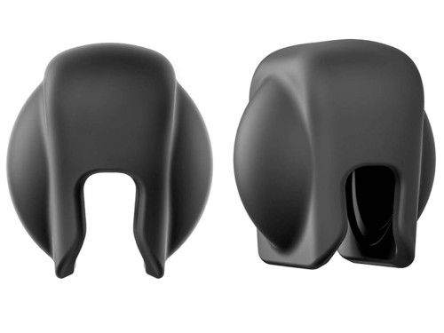 Puluz silikonowe etui na obiektyw dla Insta360 X3 (czarne)