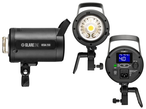 GlareOne Vega 200 - studyjna lampa błyskowa