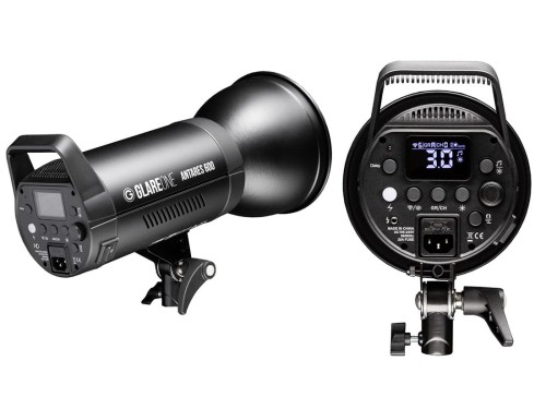 Studyjna lampa błyskowa GlareOne Antares 600 mocowanie Bowens