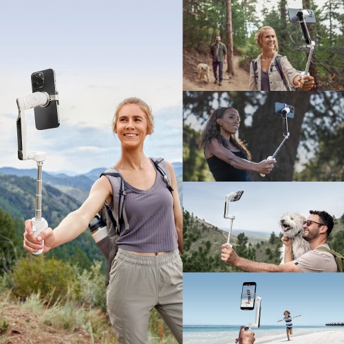 Gimbal do smartfonów Flow Creator (biały)