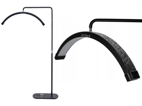 Kosmetyczna Lampa POL Moon II z cyrkoniami czarna