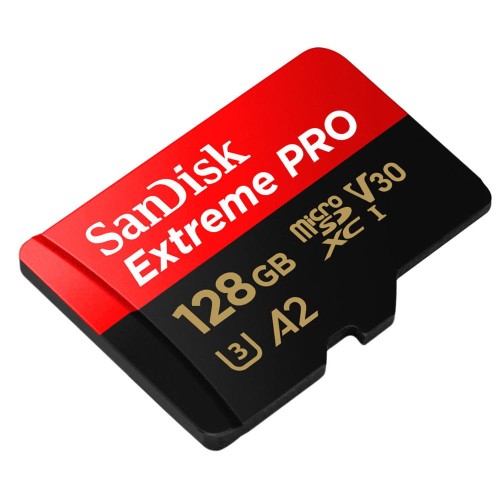 Karta pamięci Sandisk micro SDXC Extreme Pro 128GB + adapter UHS-I U3