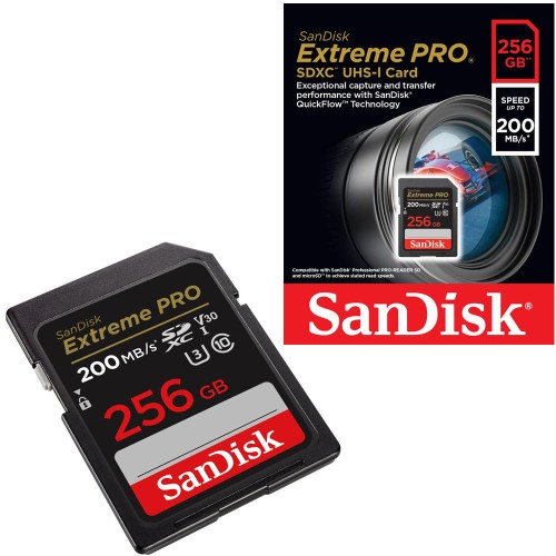 Karta SanDisk SDXC Extreme Pro 256 GB