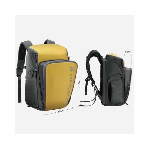 Plecak fotograficzny K&F Concept Alpha [żółty]