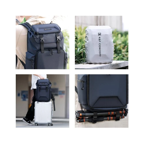 Plecak fotograficzny K&F Concept Shadow Beta [granatowy]