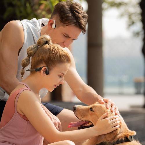 Słuchawki kostne SHOKZ OpenMove GREY / SZARE