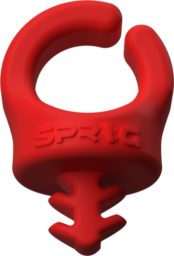 Organizer kabli Sprig Big Red 3/8” 3-Pack