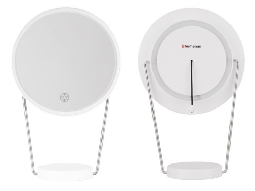 Lusterko do makijażu Humanas HS-ML01 z podświetleniem LED - białe