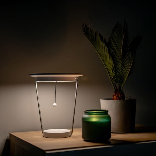 Lusterko do makijażu Humanas HS-ML01 z podświetleniem LED - białe