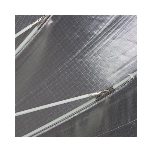 Parasolka paraboliczna Quadralite Deep Space srebrna