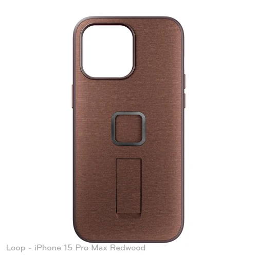 Peak Design Etui Case Loop iPhone 15 Pro Max - Redwood Czerwone