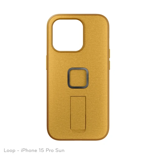 Peak Design Etui Case Loop iPhone 15 Pro - Sun Żółte