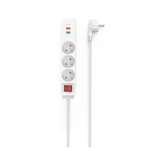 Hama listwa zasilająca 3GN, 2xUSB C/A