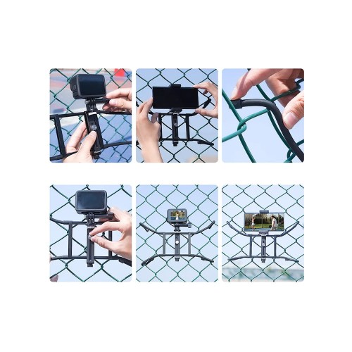 Uniwersalny uchwyt na ogrodzenie TELESIN TE-FM-001