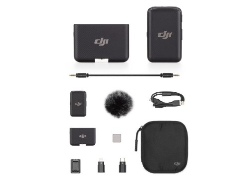 Bezprzewodowy system transmisji audio DJI Mic Basic (1 TX + 1 RX)