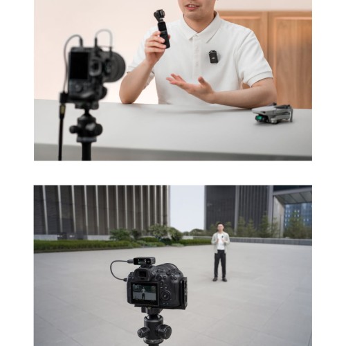 Bezprzewodowy system transmisji audio DJI Mic Basic (1 TX + 1 RX)