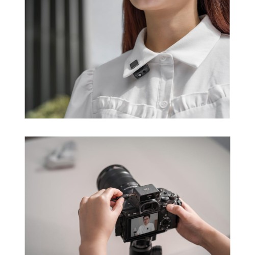 Bezprzewodowy system transmisji audio DJI Mic Basic (1 TX + 1 RX)