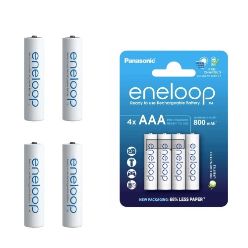 Akumulator Panasonic Eneloop R3/AAA 800mAh (x4)  
