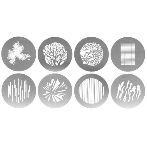 GlareOne Spotlight Gobo Set 2 - zestaw masek