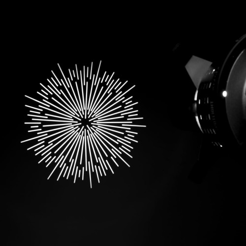 GlareOne Spotlight Gobo Set 3 - zestaw masek