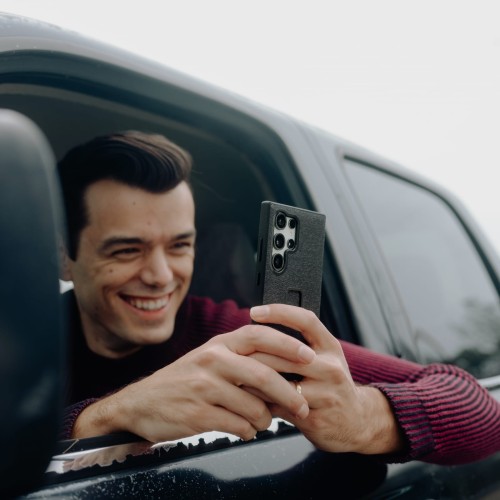 Peak Design Etui Case Fabric Samsung Galaxy S24 Ultra Niebieski / Midnight