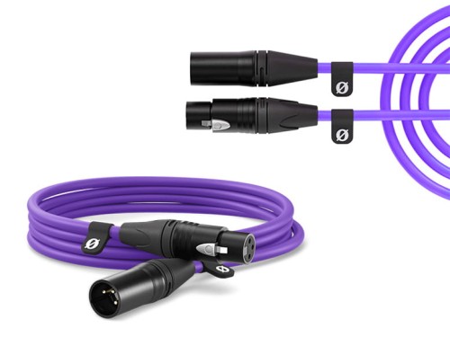 RODE – Kabel XLR 3m Purple / fioletowy