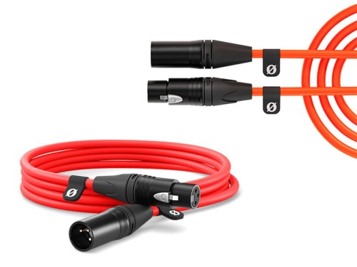 RODE – Kabel XLR 3m Red / czerwony