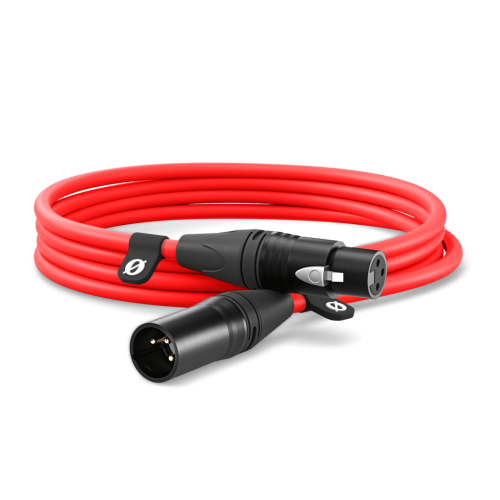 RODE – Kabel XLR 3m Red / czerwony