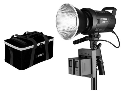Studyjna Lampa GlareOne LED 80 BiColor D Location Kit