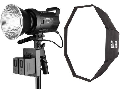 Zestaw Lampa studyjna GlareOne LED 80 BiColor D Location Kit + Softbox