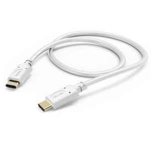 Hama kabel ładujący/data USB TYP-C/TYP-C 1.5M, BIAŁY