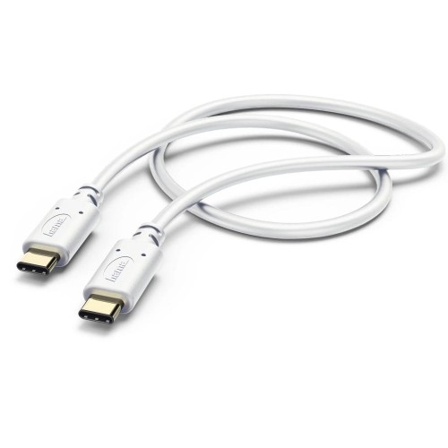 Hama kabel ładujący/data USB TYP-C/TYP-C 1.5M, BIAŁY