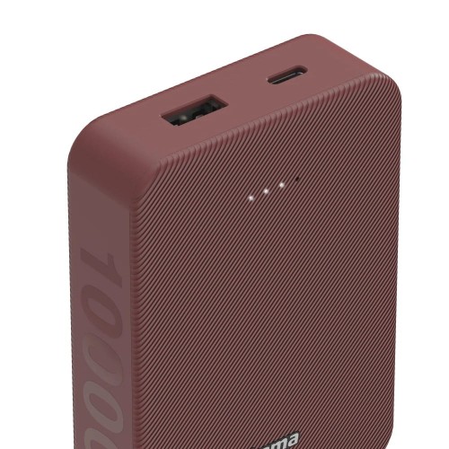 Hama Powerbank Color 10 Powerpack 10.000 mAh kolor czerwony