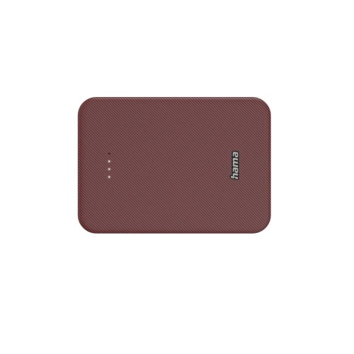 Hama Powerbank Color 10 Powerpack 10.000 mAh kolor czerwony