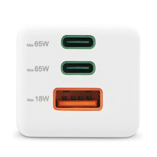 HAMA ŁADOWARKA SIECIOWA MINI 60W PD/QC (2X USB-C, 1X USB-A, BIAŁA