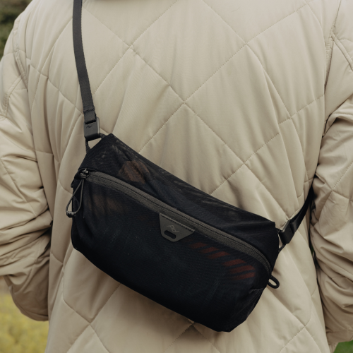 Pokrowiec Ultralight Mesh Packing Cube X-Small Black