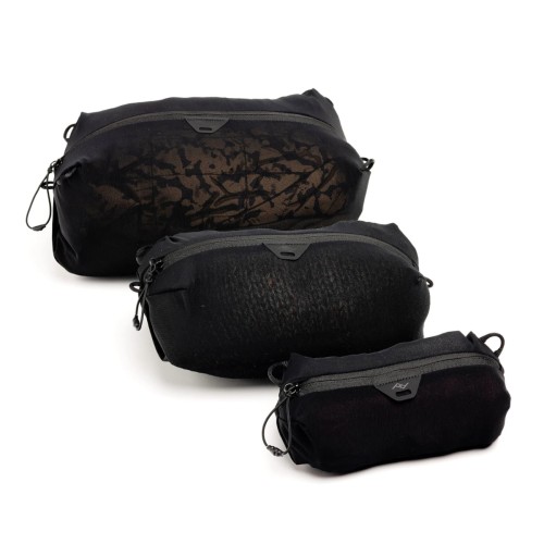 Pokrowiec Ultralight Mesh Packing Cube Small Black