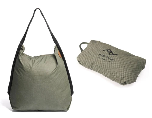 Torba PeakDesign Packable Tote Sage - szarozielony