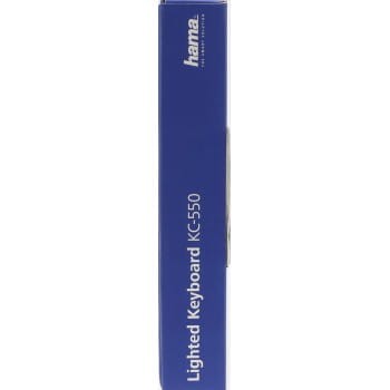 Hama klawiatura multimedialna KC-550, podświetlana