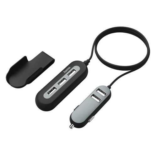 Hama Ładowarka samochodowa 5x USB 10,8A