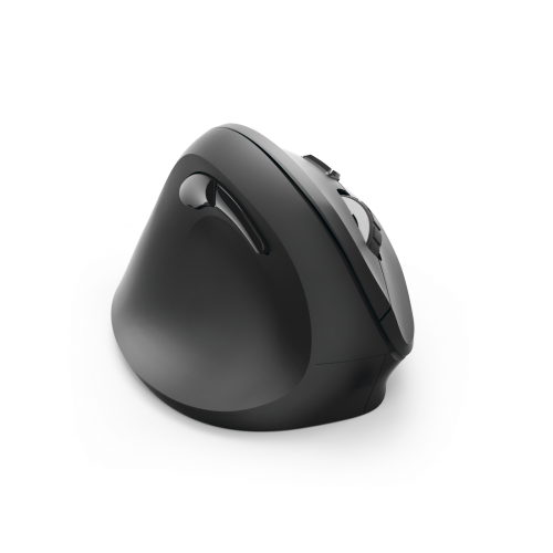 Ergonomiczna mysz bezprzewodowa Hama EMW-500 do pracy bez bólu ręki Hama ERGONOMICZNA MYSZ BEZPRZEWODOWA DLA LEWORĘCZNYCH EMW-500L