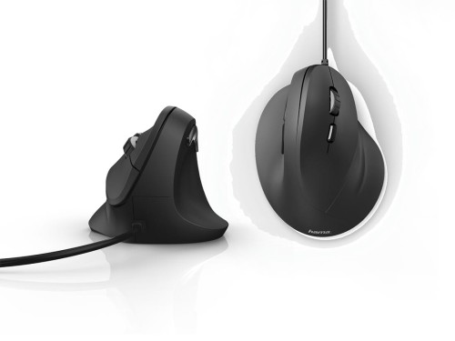 Hama ERGONOMICZNA MYSZ PRZEWODOWA EMC-500