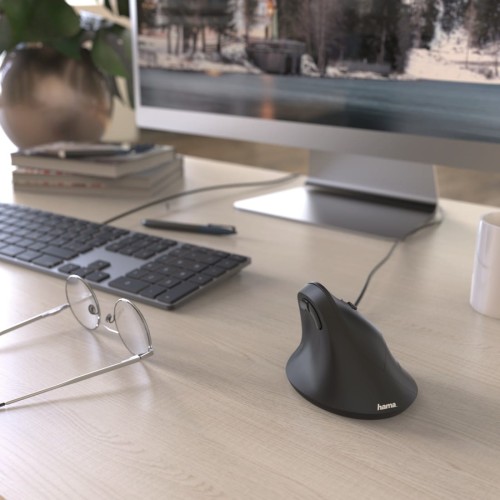 Hama ERGONOMICZNA MYSZ PRZEWODOWA EMC-500
