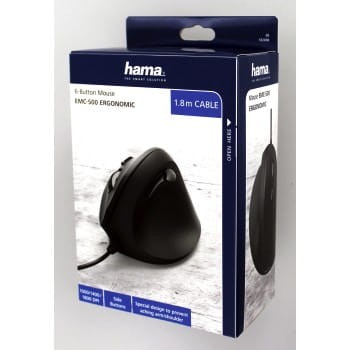 Hama ERGONOMICZNA MYSZ PRZEWODOWA EMC-500
