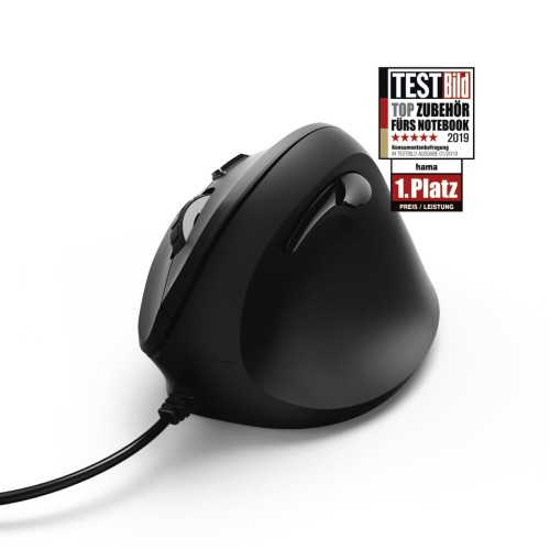Hama ERGONOMICZNA MYSZ PRZEWODOWA EMC-500
