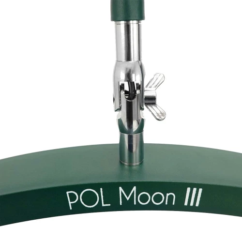 Zielona lampa kosmetyczna POL Moon III do rzęs tatuażu na statywie
