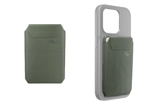 Peak Design Mobile Wallet Slim – Magnetyczny Portfel Płaski Do Telefonu – Sage