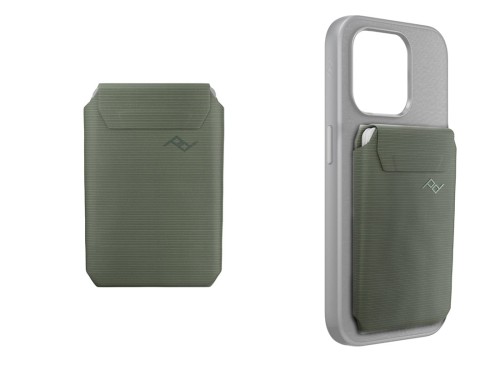 Peak Design Mobile Wallet Slim – Magnetyczny Portfel Płaski Do Telefonu – Sage