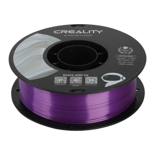 Filament CR-Silk PLA Creality 1kg Fioletowy