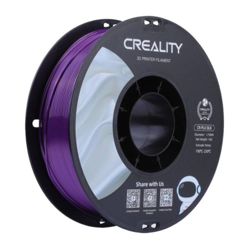 Filament CR-Silk PLA Creality 1kg Fioletowy